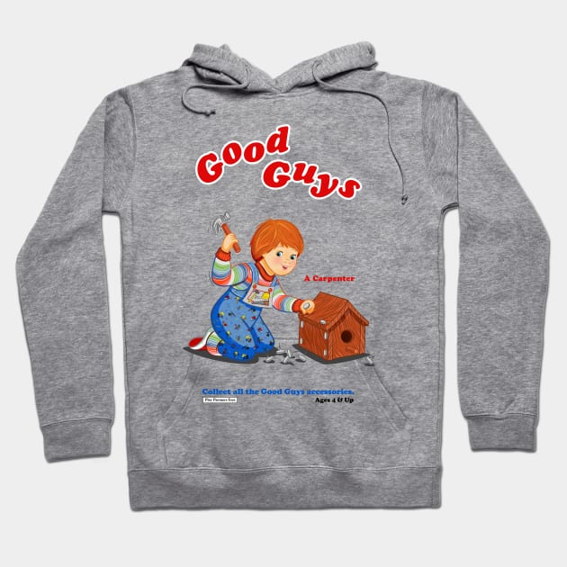 Good Guys - Carpenter - Child's Play - Chucky Hoodie by Ryans_ArtPlace